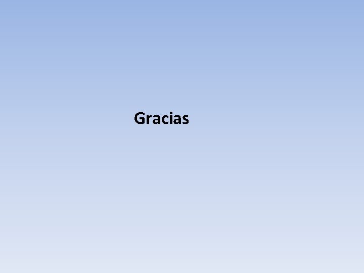 Gracias 