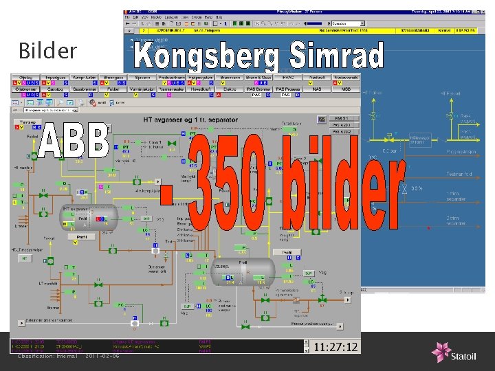 Bilder Classification: Internal 2011 -02 -06 