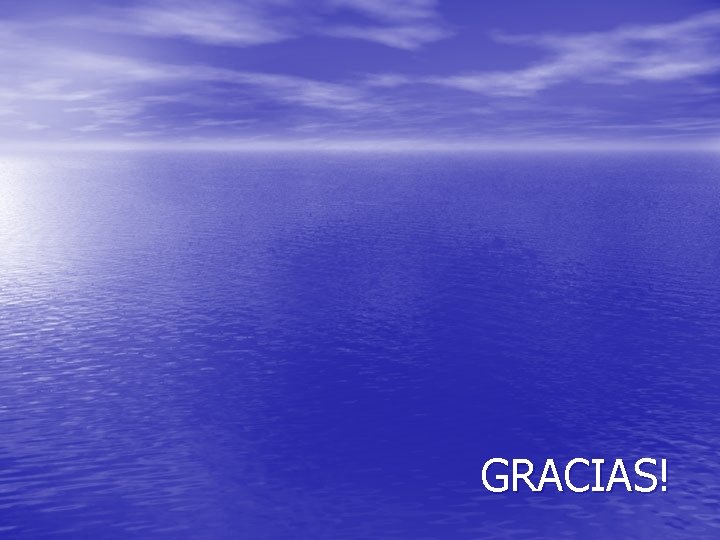 GRACIAS! 