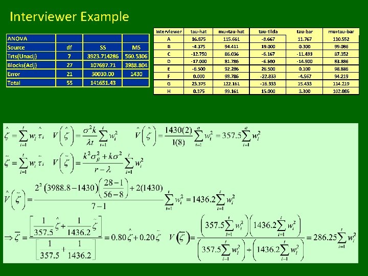 Interviewer Example 