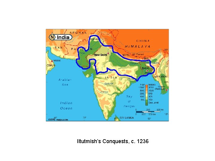 Iltutmish’s Conquests, c. 1236 