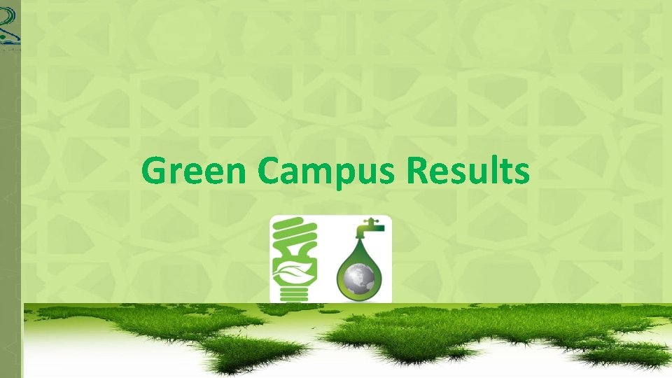 Green Campus Results 