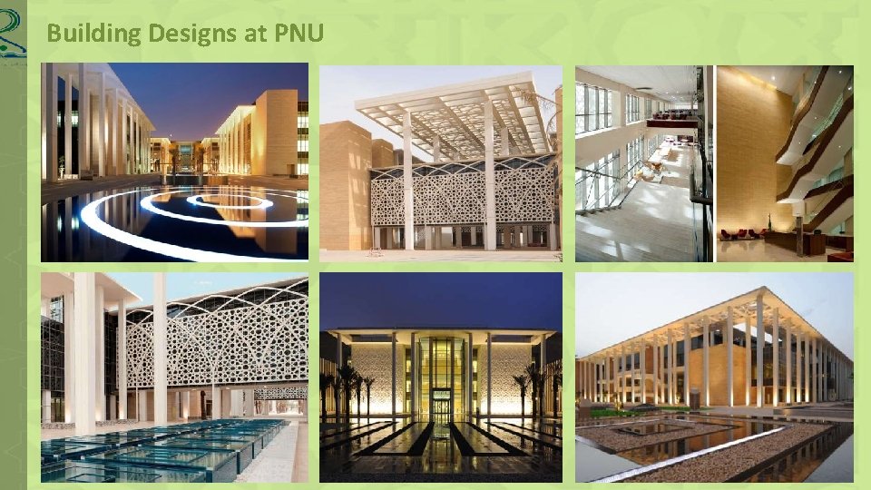 Building Designs at PNU 