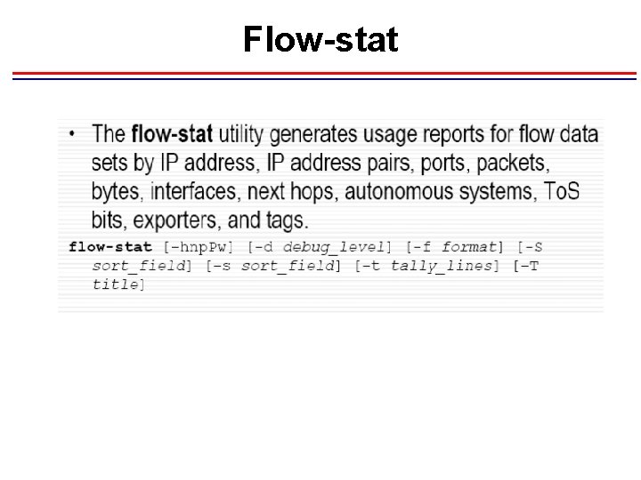 Flow-stat 