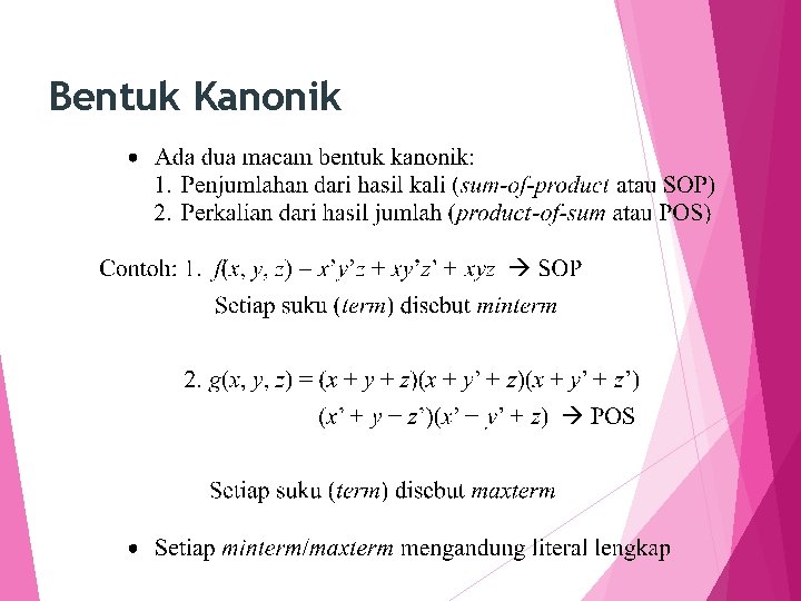 Bentuk Kanonik 13 