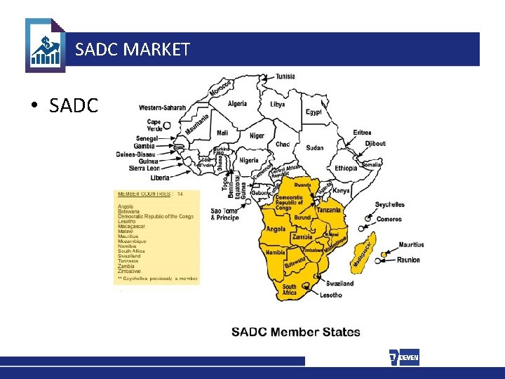 SADC MARKET • SADC 