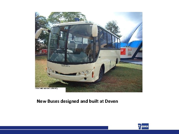 New Buses designed and built at Deven 