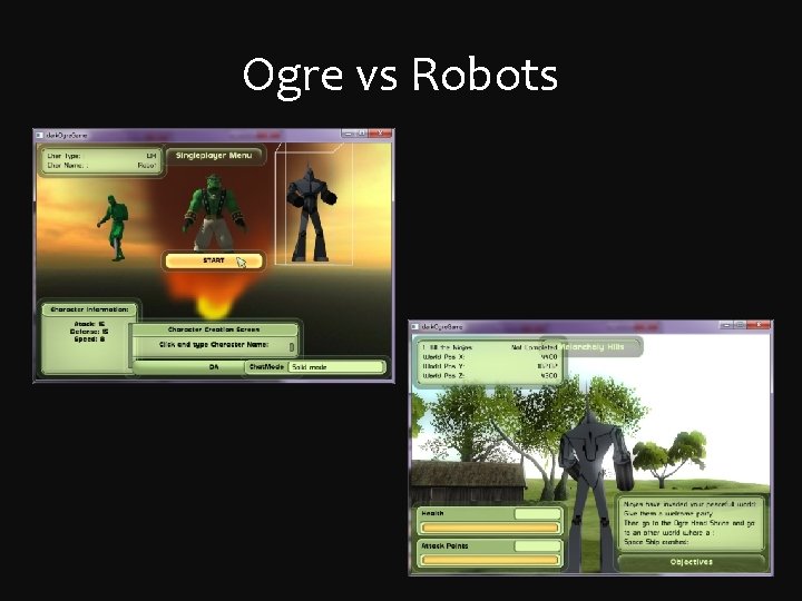 Ogre vs Robots 