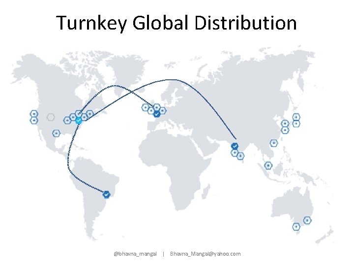 Turnkey Global Distribution @bhavna_mangal | Bhavna_Mangal@yahoo. com 