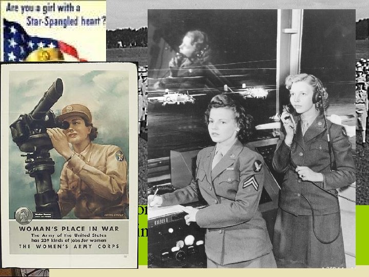 How did WAVES help the war effort? Women By doing clerical work, thus freeing