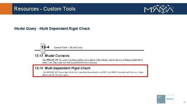 Resources - Custom Tools Model Query - Multi Dependent Rigid Check 14 