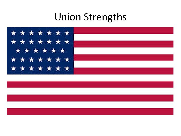 Union Strengths 