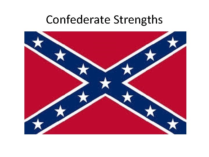 Confederate Strengths 