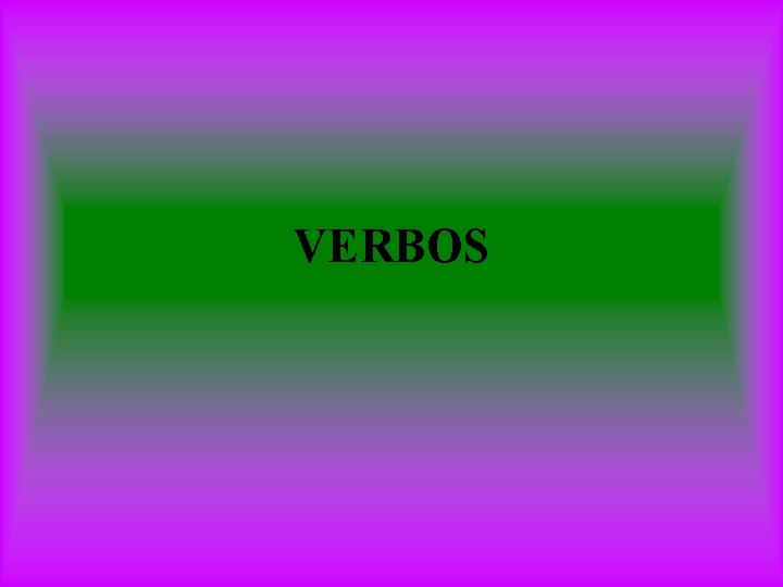 VERBOS 