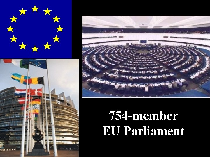 754 -member EU Parliament 