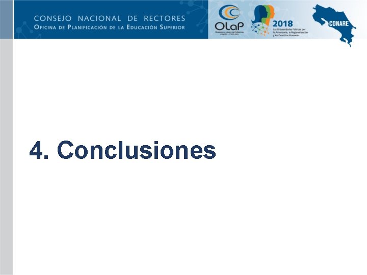 4. Conclusiones 