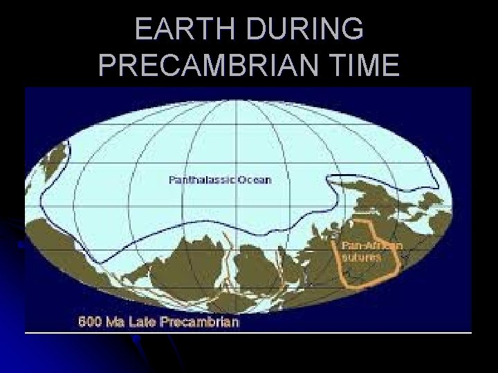 EARTH DURING PRECAMBRIAN TIME 