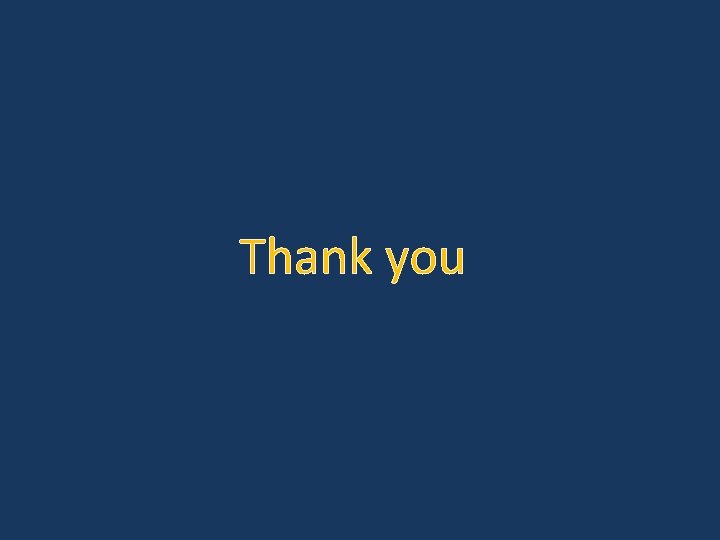 Thank you Thank you