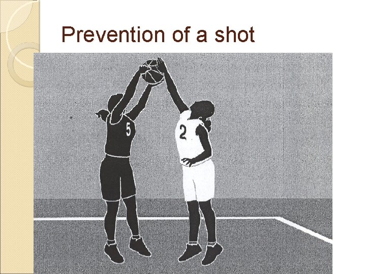 Prevention of a shot 