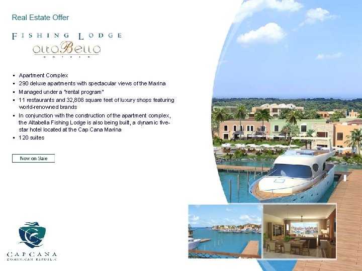 § § Apartment Complex 290 deluxe apartments with spectacular views of the Marina Managed