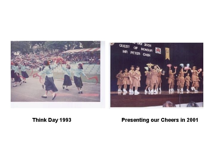 Think Day 1993 Presenting our Cheers in 2001 