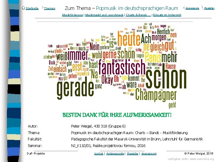 Startseite Themen Zum Thema – Popmusik im deutschsprachigen Raum Impressum Register Musikförderung | Musikmarkt