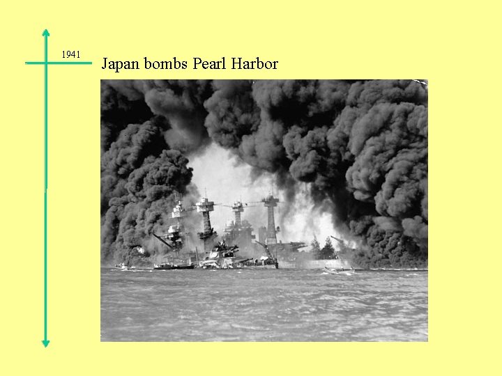 1941 Japan bombs Pearl Harbor 