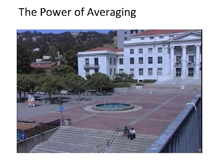 The Power of Averaging 