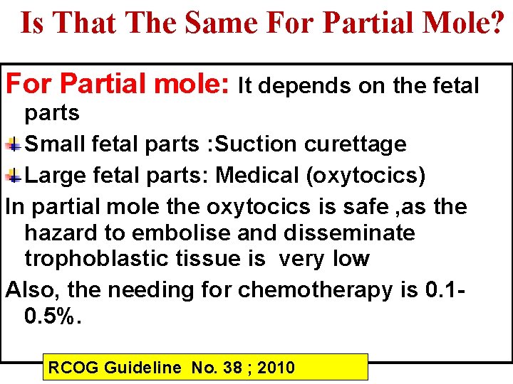 Is That The Same For Partial Mole? For Partial mole: It depends on the
