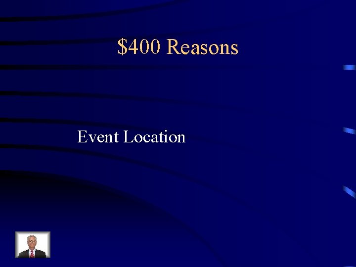 $400 Reasons Event Location 