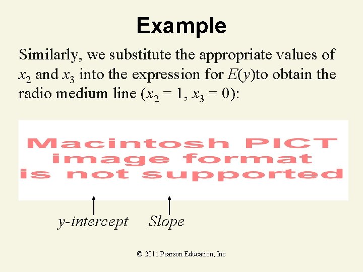 Example Similarly, we substitute the appropriate values of x 2 and x 3 into