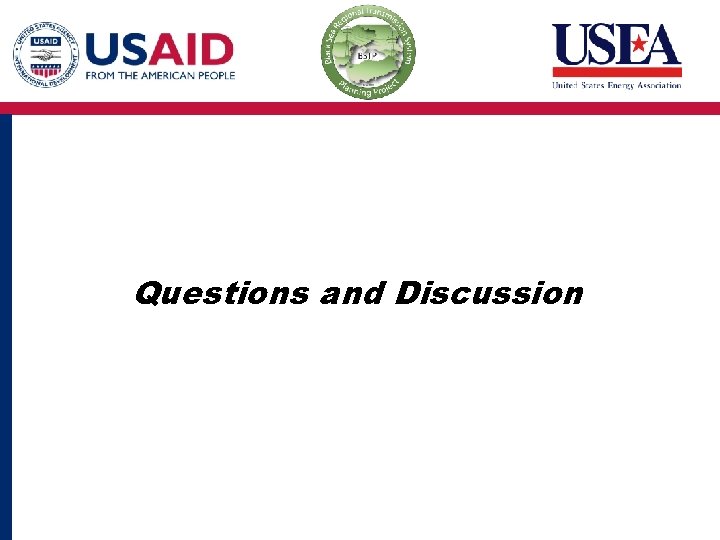 Questions and Discussion 