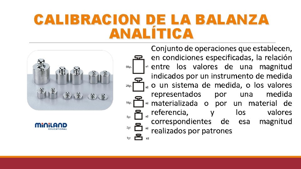 MANEJO DE LA BALANZA ANALTICA Y MATERIAL VOLUMTRICO