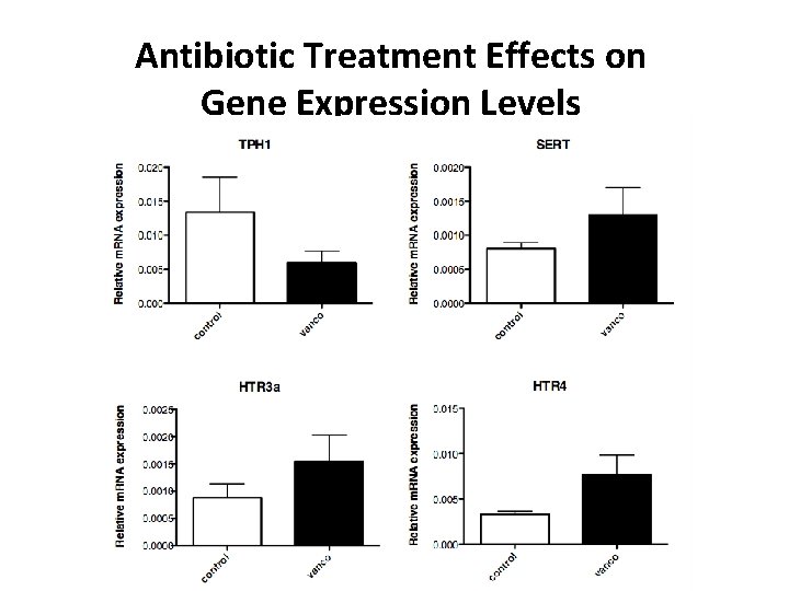 Antibiotic Treatment Effects on Gene Expression Levels 