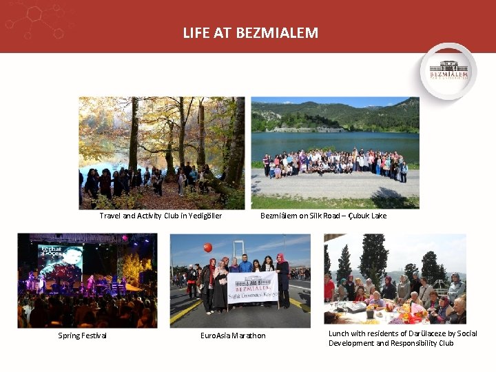 LIFE AT BEZMIALEM Travel and Activity Club in Yedigöller Spring Festival Bezmiâlem on Silk