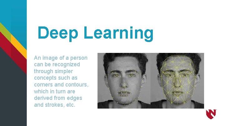 Deep Learning An image of a person can be recognized through simpler concepts such