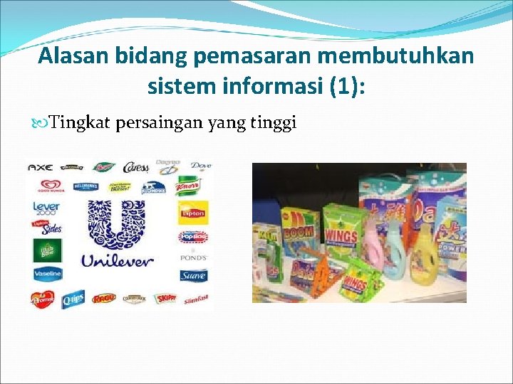 Alasan bidang pemasaran membutuhkan sistem informasi (1): Tingkat persaingan yang tinggi 