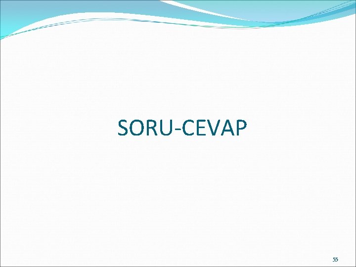 SORU-CEVAP 55 