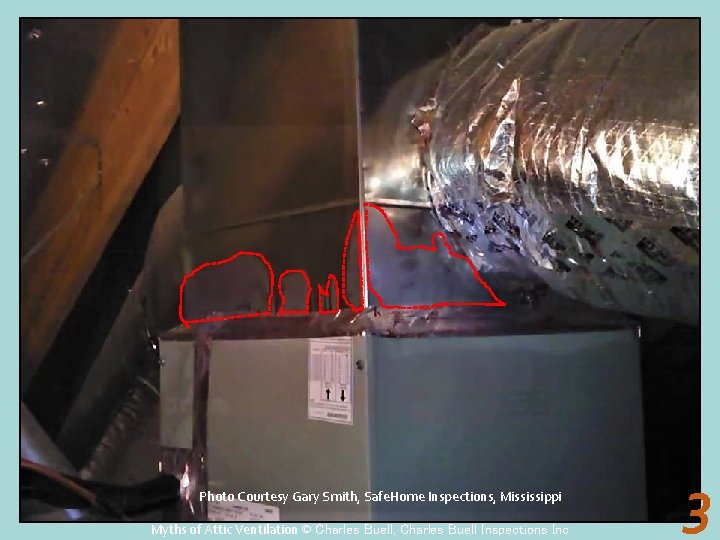 Photo Courtesy Gary Smith, Safe. Home Inspections, Mississippi Myths of Attic Ventilation © Charles