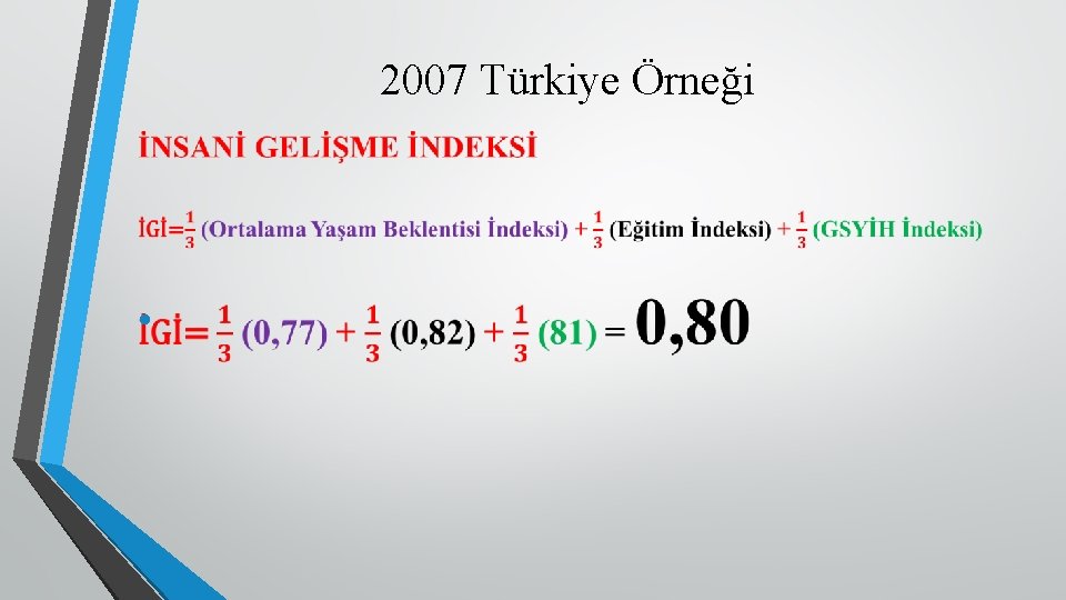 2007 Türkiye Örneği • 