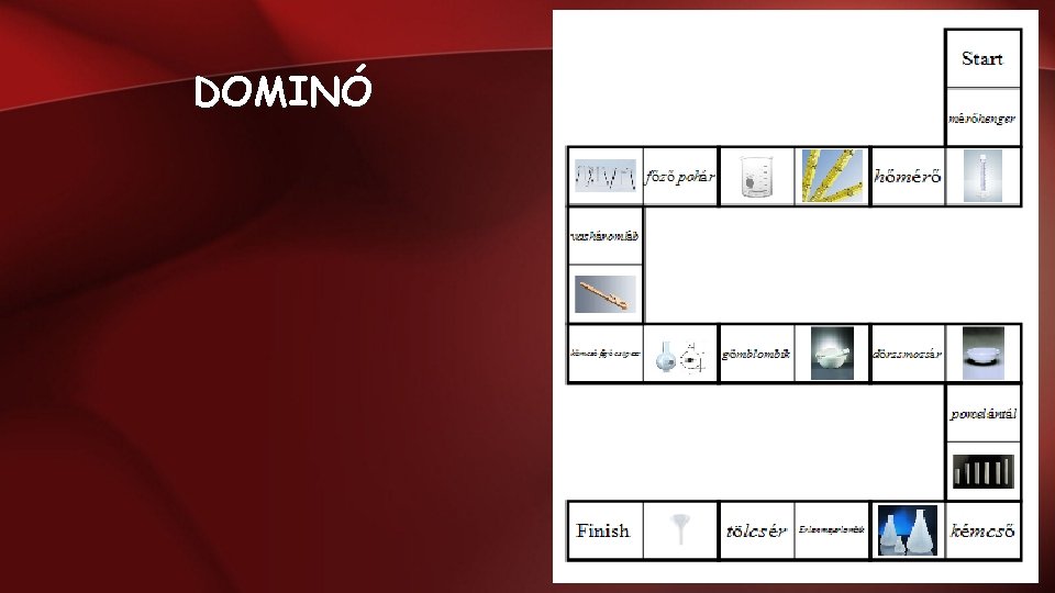 DOMINÓ DOMINÓ