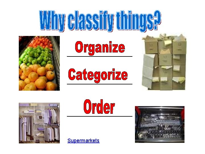 _______________________ Supermarkets _______________________ Supermarkets