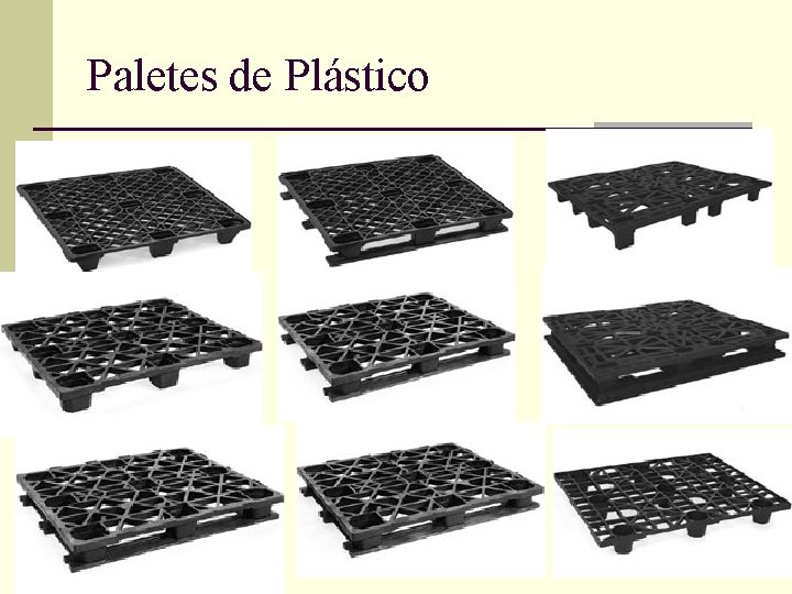 Paletes de Plástico 