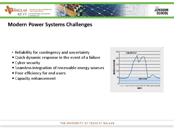 Energy and Vehicular REVT | Renewable Technology Lab Modern Power Systems Challenges • Reliability