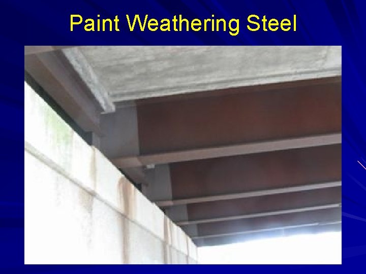 Paint Weathering Steel 
