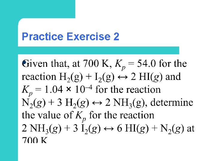 Practice Exercise 2 l 