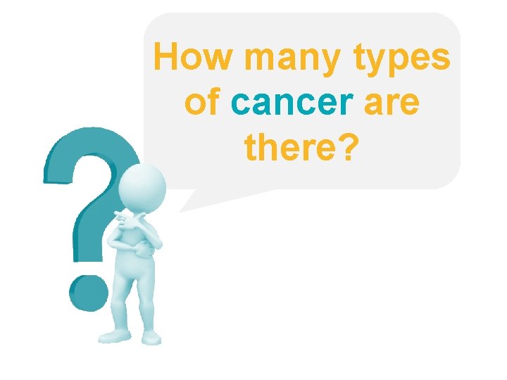 How many types of cancer are there? 