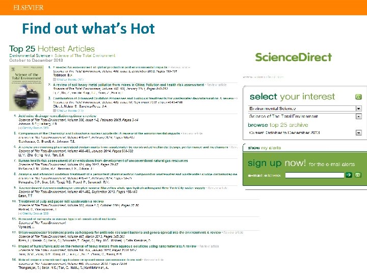 Find out what’s Hot 