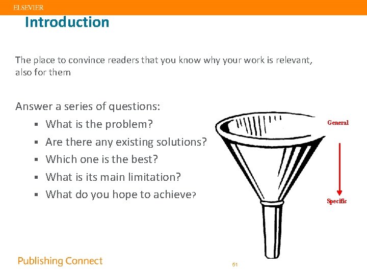 Introduction The place to convince readers that you know why your work is relevant,