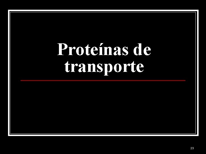 Proteínas de transporte 23 